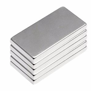 آهن ربا مدل نئودیمیوم بلوک 20x10x2mm بسته 5 عددی
