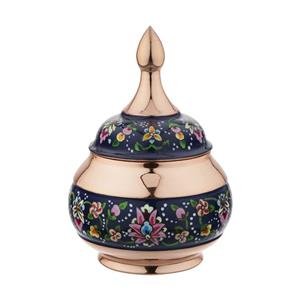 قندان مسی طرح شاه عباسی مدل نقاشی پرداز کد TM55