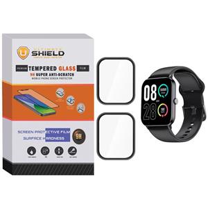 محافظ صفحه نمایش نانو التیمیت شیلد مدل NUL مناسب برای ساعت هوشمند کیو وای سی GTC بسته دو عددی Ultimate Shield Nano Screen Protector For QCY Pack of 2 