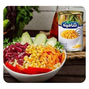 کنسرو ذرت شیرین شامینه - 350 گرم بسته 4 عددی