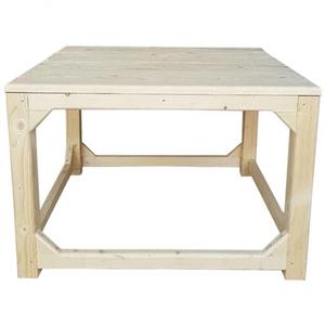 میز کرسی مدل چوبی کد 100x100 -