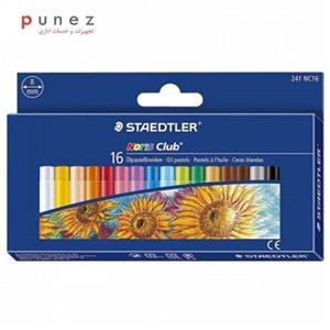 مداد شمعی استدلر مدل 16 رنگ Noris Club کد 220-NC16