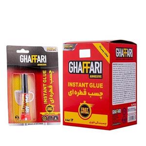 چسب قطره ای فوری سه میلی غفاری (12 عددی)