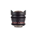 Samyang 8mm T3.8 Fish-eye Cine For Nikon