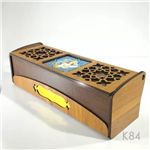 جعبه پذیرایی چوبی مدل ارکیده