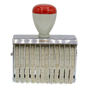 دستگاه مهر 9 میل 12 رقم طرح شاینی