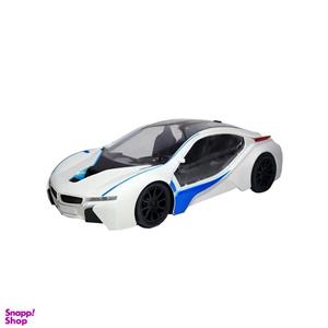 ماشین بازی کنترلی مدل BMW پدال دار طرح i8