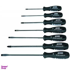 پیچ گوشتی یونیور مدل 607CS7CR بسته 7 عددی