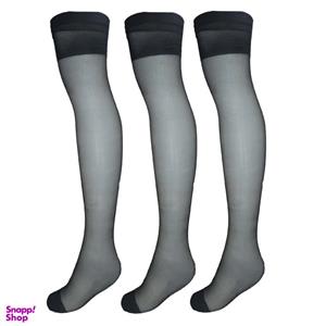 جوراب ساق بلند زنانه مدل شیشه ای بلند سما کد 1600 بسته 3 عددی