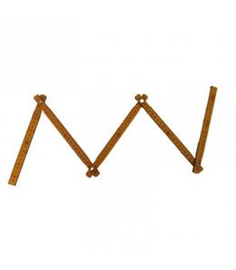 خط کش چوبی تاشو عصایی ALP یک متری ( گازوئیل سنج باک )