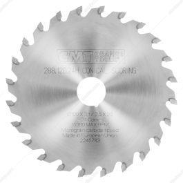 تیغ اره خط زن یک تکه 24 دندانه قطر 12 سانتی متر سی ام تی مدل 288.120.24H