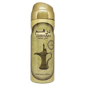 اسپری خوشبو کننده بدن درهم طلایی 200 میل