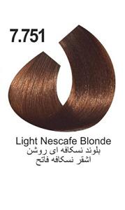 رنگ مو کاترومر بلوند نسکافه ای روشن 7.751
