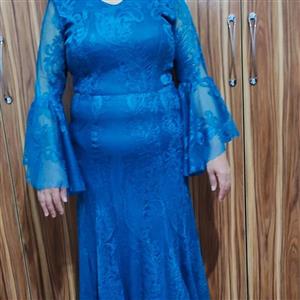 پیراهن مجلسی زنانه مدل ماهی دانتل