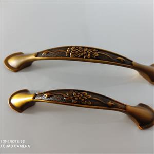 دستگیره طرح گل کد 1010 وارداتی سایز 96 آبکاریcoffee
