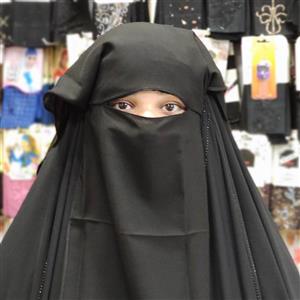 پوشیه حجاب سه لایه