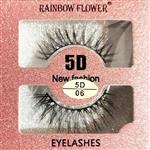 مژه مصنوعی 5 بعدی‌ رینبو فلاور\nشماره 06 EYELASHES 5D 