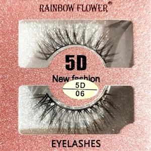 مژه مصنوعی 5 بعدی‌ رینبو فلاور\nشماره 06 EYELASHES 5D 