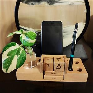 تقویم چوبی رومیزی دائمی مناسب هفت سین