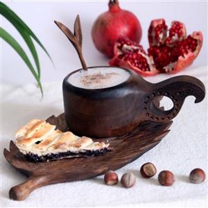کوکسا دستساز چوبی طرح بته جقه