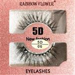 مژه مصنوعی 5 بعدی‌ رینبو فلاور\n شماره 06 EYELASHES 5D\n\nویژگی های محصول بسیار سبک و حرفه ای\n- جنس نرم ابریشمی 