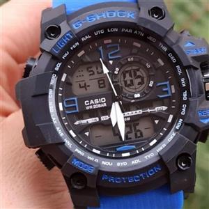 ساعت مچی مردانه و پسرانه طرح جیشاک رنگ آبی G shock