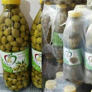 زیتون شور (وزن خالص حدود 700 گرم)