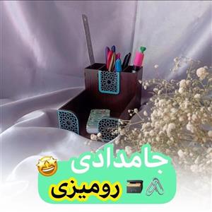 جامدادی چوبی رومیزی استند دار  اداری