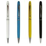 قلم لمسی فلزی در چهار رنگ متنوع به همراه خودکار آبی