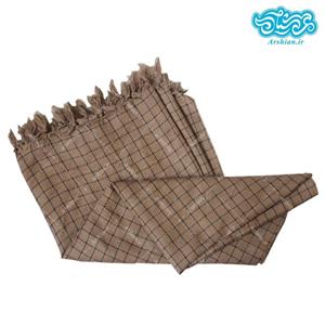 چفیه صابرین خاکی رنگ