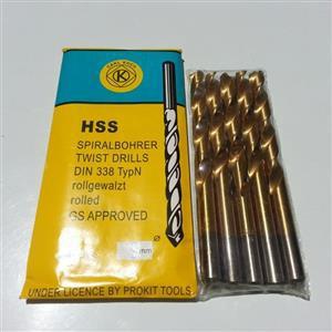 مته طلایی آهن HSS سایز 9 میلیمتر