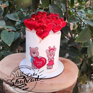 مینی کیک زیبا و عشقولانه