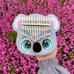 کالیمبا 17 تیغه طرح کوآلا حفره دار طراحی اختصاصی گروه هنری بلوط