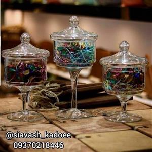کندی باکس پایدار 3تایی\n(کندیبار _ کندی پایه دار _ کندی بزرگ  _ کندی _ کندی تولد _ شکلات خوری )