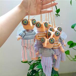 عروسک پشه مهمونی (آویز جلوی ماشین)، بده بزنیم