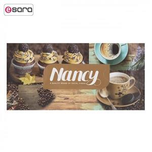 دستمال کاغذی نانسی طرح عصرانه بسته 100 برگ