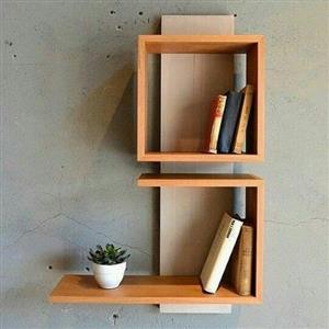 استند کتابخانه دیواری کم جا شیک ومدرن