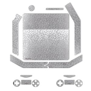 برچسب ماهوت مدلSilver Silicon Texture مناسب برای کنسول بازی PS4 Slim MAHOOT Silver Silicon Texture Sticker for PS4 Slim