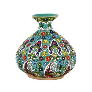 گلدان سفالی میناکاری گالری اوستا کد 4465