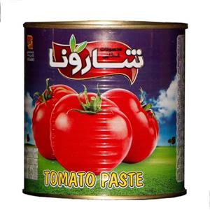 رب گوجه‌فرنگی 800 گرمی شارونا (قوطی کلیددار) 