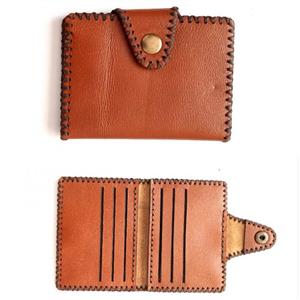 جا کارتی دکمه دار چرم