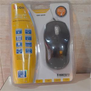 موس سیمی اورجینال Ucom KM-6459\nماوس ارزان اپتیکال اصلی یو کام سیم دار\noptical mouse\nاستفاده خانگی و گیمینگ