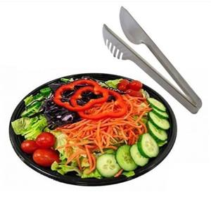 انبر سالاد استیل طول 22cm نیم دایره 