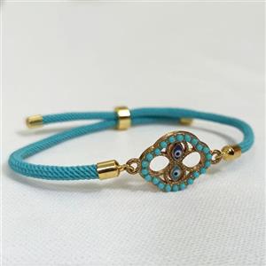دستبند دخترانه فیروزه