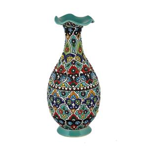 گلدان سفالی میناکاری گالری اوستا کد 4440