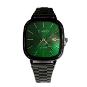 ساعت مچی ست مردانه و زنانه کاسیو استیل بند و بدنه.  casio
