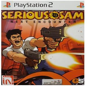 بازی پلی استیشن 2 دو serious sam گیم مخصوص ps2 سی دی اکشن جنگی سریوس سم play station 