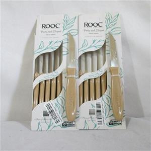 چاقو میوه خوری Rooc نسکافه ای
