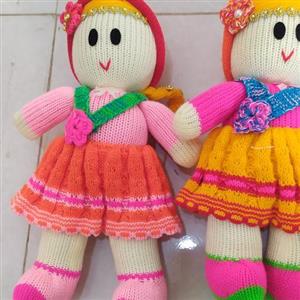 عروسک دست ساز سایز بزرگ خوشکل و پر کار