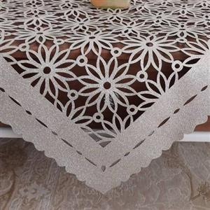 رومیزی مربعی اکلیلی